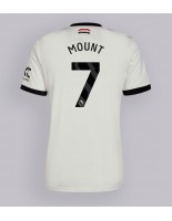 Manchester United Mason Mount #7 Alternativní Dres 2024-25 Krátký Rukáv